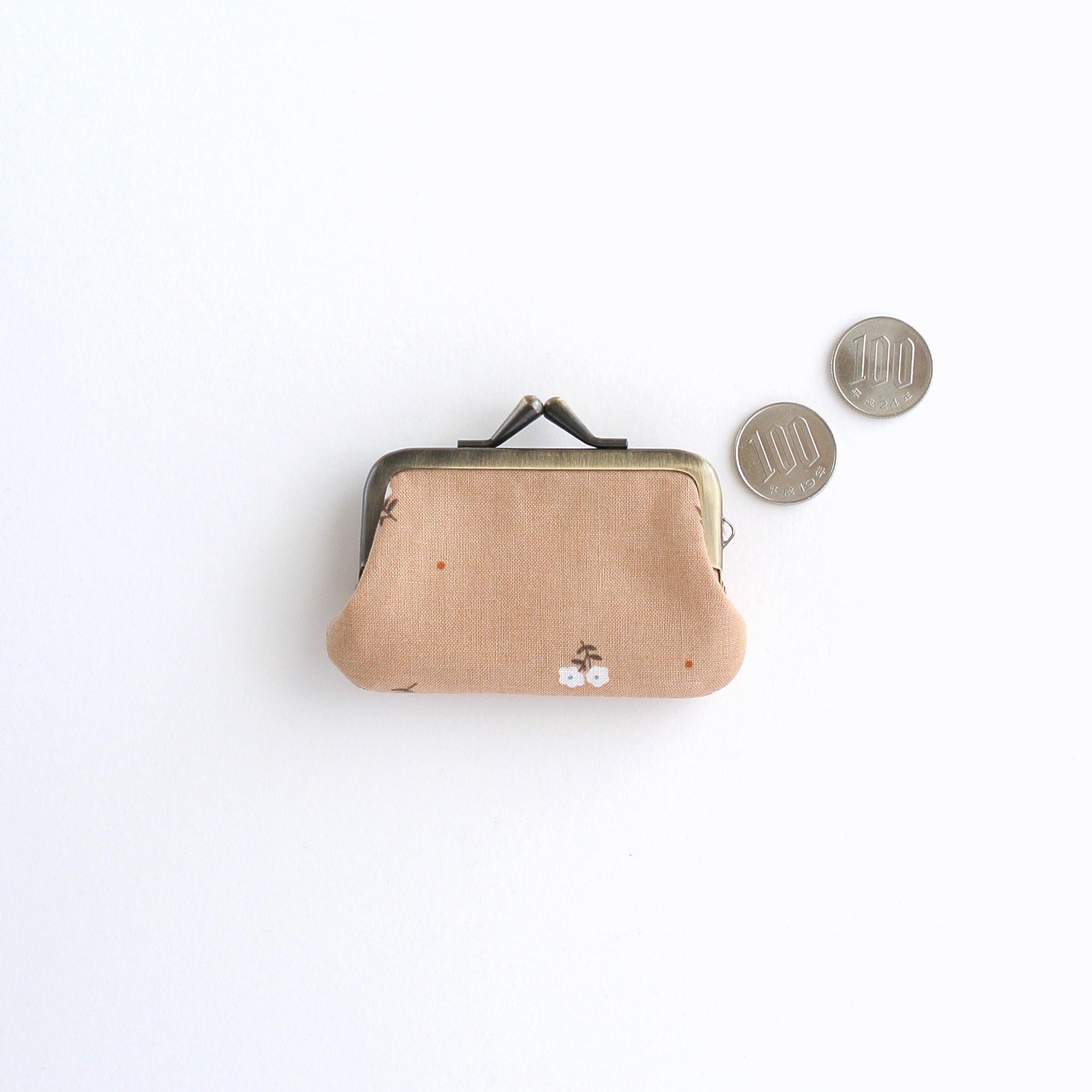 ミニマル/小さいがま口（小銭入れ・財布）花柄 | 5枚目